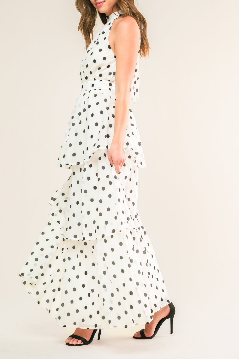 ALONG THE SHORELINE WOVEN MAXI DRESS Flying Tomato